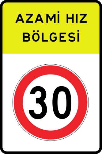 AZAMİ HIZ BÖLGESİ